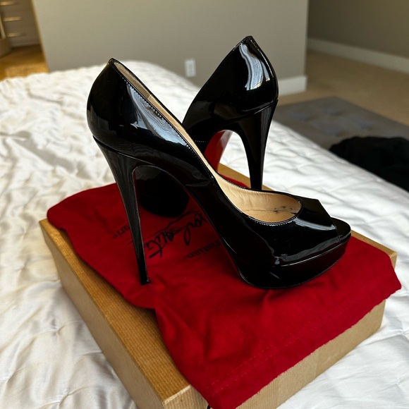 Lady Peep 150 Patent Calf Black - Picture 5 of 10